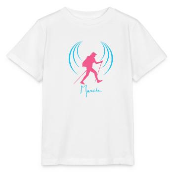Walking - Stanley/Stella MINI CREATOR Kids’ T-Shirt - white - Front - Maike (125cm)