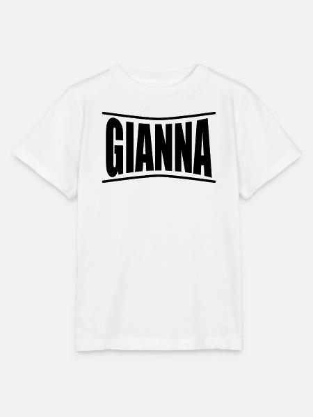 T-Shirt Gianna T-Shirt Geschenkidee - Stanley/Stella Kinder T-Shirt MINI CREATOR  - Weiß