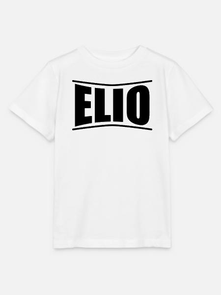 T-Shirt Elio T-Shirt Geschenkidee - Stanley/Stella Kinder T-Shirt MINI CREATOR - Weiß