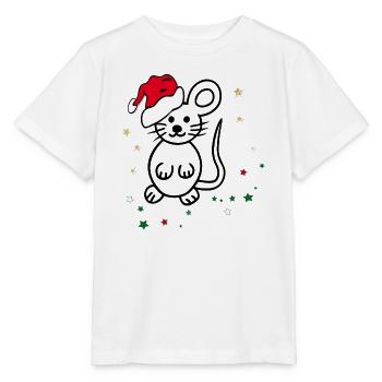 Weihnachten, Merry Christmas - Stanley/Stella Kinder T-Shirt MINI CREATOR  - Weiß - Vorne - Maike (125cm)