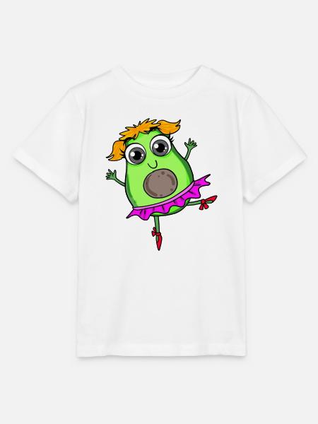 Avocado Tanz Tanzen - Stanley/Stella Kinder T-Shirt MINI CREATOR - Weiß