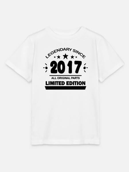 2017 - Jahrgang 2017 - Stanley/Stella Kinder T-Shirt MINI CREATOR  - Weiß