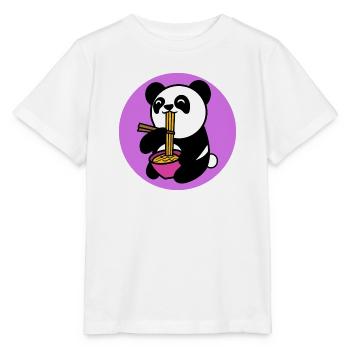 Panda Manga Anime Comic Culture Pop Japonais - T-shirt bio MINI CREATOR Stanley/Stella Enfant - blanc - Devant - Maike (125cm)