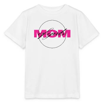 Moderne Neonbuchstaben mit Script Overlay - Stanley/Stella Kinder T-Shirt MINI CREATOR  - Weiß - Vorne - Maike (125cm)