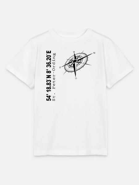 St Peter-Ording - Stanley/Stella Kinder T-Shirt MINI CREATOR - Weiß