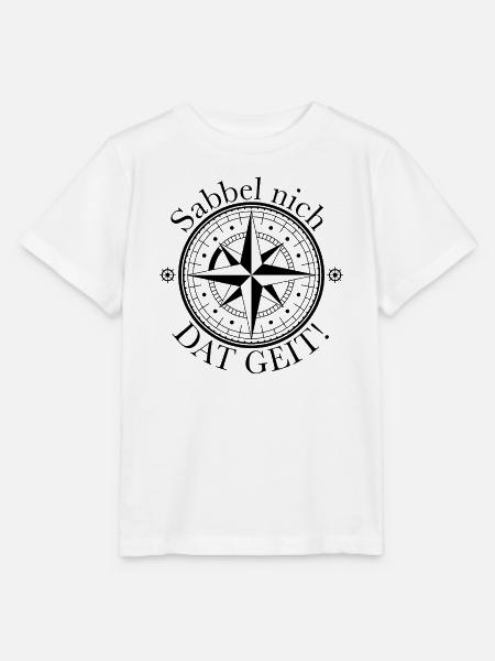 Sabbel nich - Dat geit! - Stanley/Stella Kinder T-Shirt MINI CREATOR  - Weiß