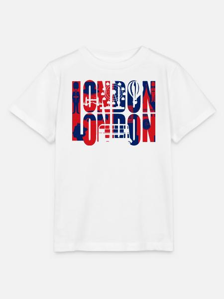 LONDON - Stanley/Stella Kinder T-Shirt MINI CREATOR  - Weiß