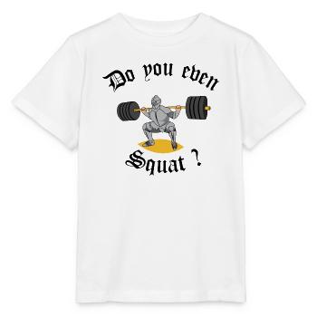 Ritter-Gewichtheber - Stanley/Stella Kinder T-Shirt MINI CREATOR  - Weiß - Vorne - Maike (125cm)