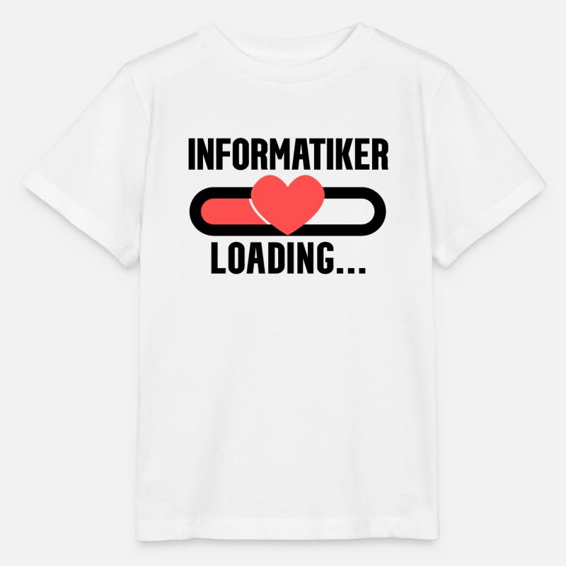 Informatiker Loading - Stanley/Stella Kinder T-Shirt MINI CREATOR  - Weiß