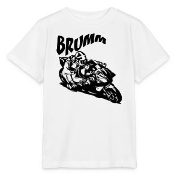 Brumm Biker Black - Stanley/Stella Kinder T-Shirt MINI CREATOR  - Weiß - Vorne - Maike (125cm)