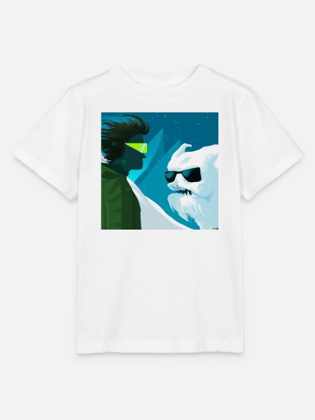 Yeti-Begegnungen - Stanley/Stella Kinder T-Shirt MINI CREATOR - Weiß