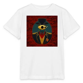 Conspiracy 02 - Stanley/Stella MINI CREATOR Kids’ T-Shirt - white - Front - Maike (125cm)
