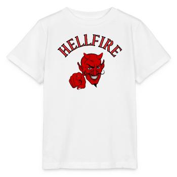 Devil, Satan, Devil, Hellfire - Stanley/Stella MINI CREATOR Kids’ T-Shirt - white - Front - Maike (125cm)