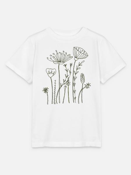 trockenblumen - Stanley/Stella Kinder T-Shirt MINI CREATOR - Weiß