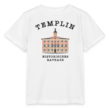 Templin Historisches Rathaus, Uckermark - Stanley/Stella Kinder T-Shirt MINI CREATOR  - Weiß - Vorne - Maike (125cm)