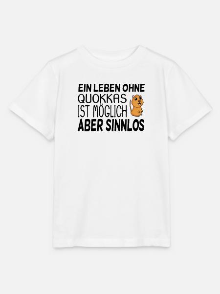 Quokka - Stanley/Stella Kinder T-Shirt MINI CREATOR  - Weiß