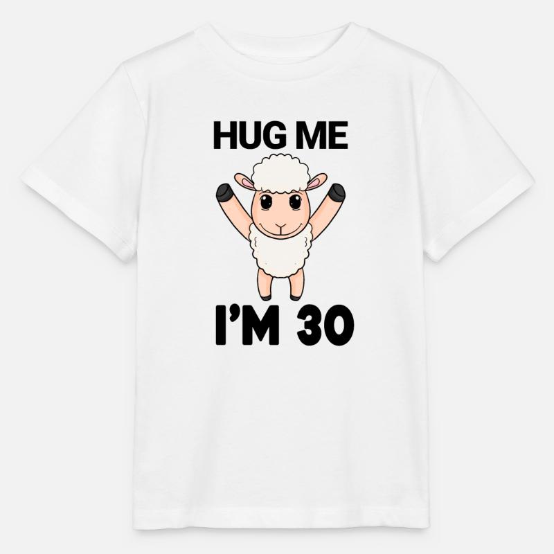 30 ans - 30 ans - câlin - T-shirt bio MINI CREATOR Stanley/Stella Enfant - blanc