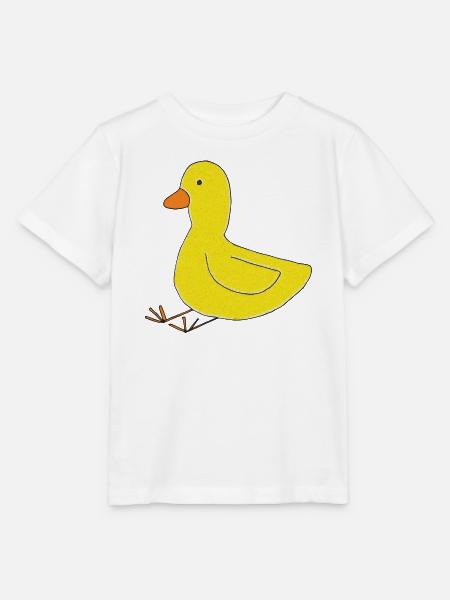 ente impressionismus - Stanley/Stella Kinder T-Shirt MINI CREATOR  - Weiß