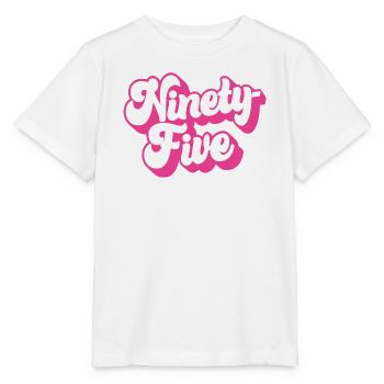 Quatre-vingt-quinze femmes du 95e anniversaire de ses 95 ans - T-shirt bio MINI CREATOR Stanley/Stella Enfant - blanc - Devant - Maike (125cm)
