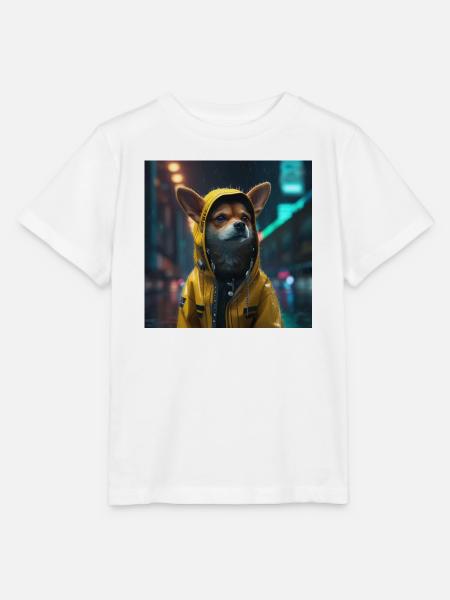 Human Dog - Stanley/Stella Kinder T-Shirt MINI CREATOR - Weiß