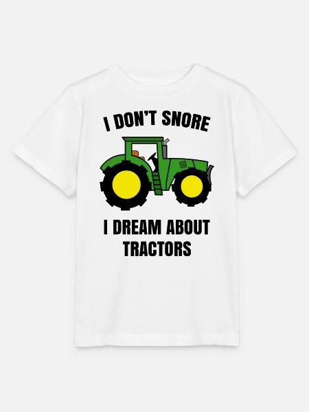 Bauer Traktor Statement Landmaschinen Ackerbau - Stanley/Stella Kinder T-Shirt MINI CREATOR  - Weiß