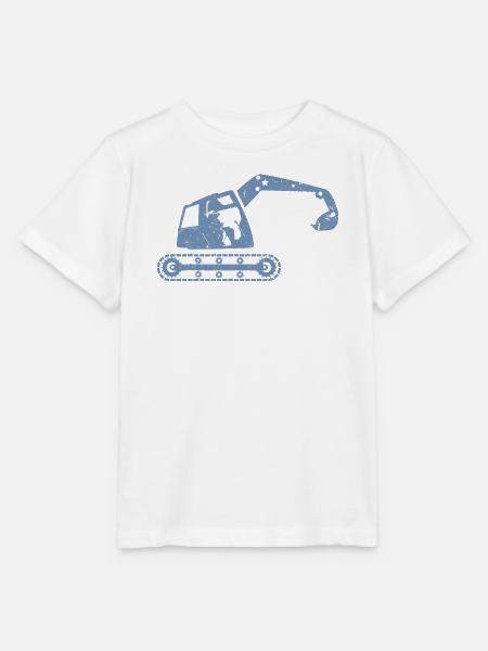 Bagger Baggerfahrer Baugeräteführer – - Stanley/Stella Kinder T-Shirt MINI CREATOR  - Weiß
