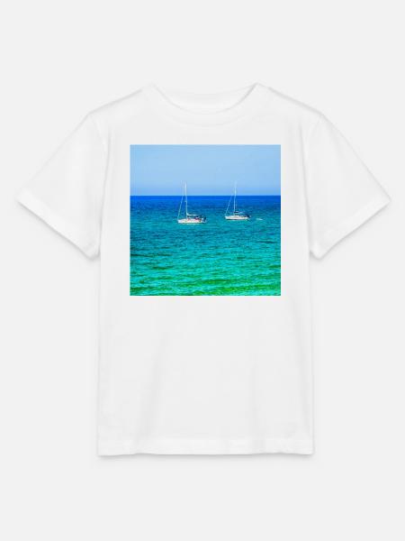 Summer Sailing - Stanley/Stella Kinder T-Shirt MINI CREATOR  - Weiß