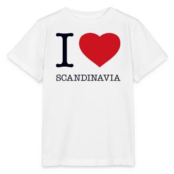 J’AIME LA SCANDINAVIE Skandinavien - T-shirt bio MINI CREATOR Stanley/Stella Enfant - blanc - Devant - Maike (125cm)