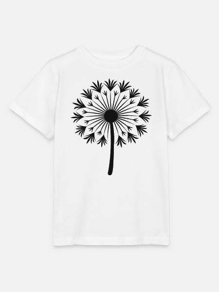 Pusteblumen Design - Stanley/Stella Kinder T-Shirt MINI CREATOR  - Weiß