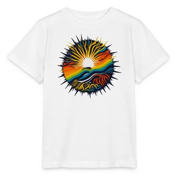 positive Energie - Stanley/Stella Kinder T-Shirt MINI CREATOR  - Weiß - Vorne - Maike (125cm)