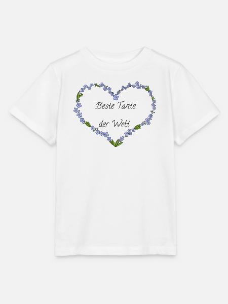 Beste Tante der Welt - Stanley/Stella Kinder T-Shirt MINI CREATOR - Weiß