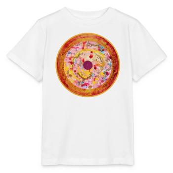 Sternentor Heilung des Schmerzes - Sonja Ariel - Stanley/Stella Kinder T-Shirt MINI CREATOR  - Weiß - Vorne - Maike (125cm)