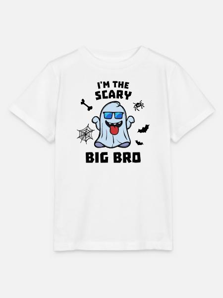Bro Statement Großer Bruder Geschwister - Stanley/Stella Kinder T-Shirt MINI CREATOR - Weiß