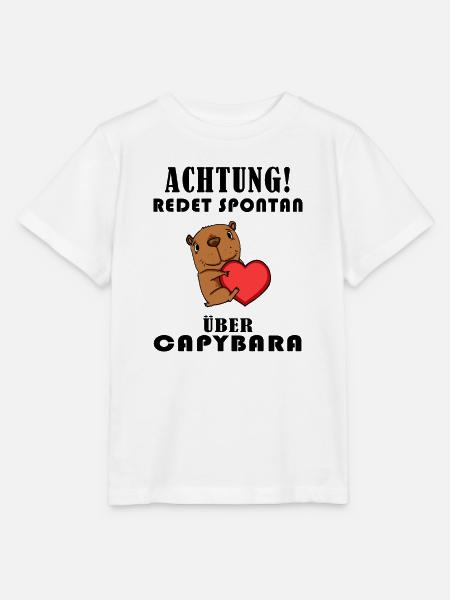 Capybara Spruch - Capybara Sprüche - Stanley/Stella Kinder T-Shirt MINI CREATOR  - Weiß