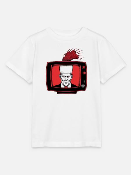 Fernseher 01 - Stanley/Stella Kinder T-Shirt MINI CREATOR  - Weiß