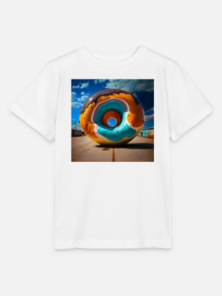 Mega Donut 01 - Stanley/Stella Kinder T-Shirt MINI CREATOR - Weiß