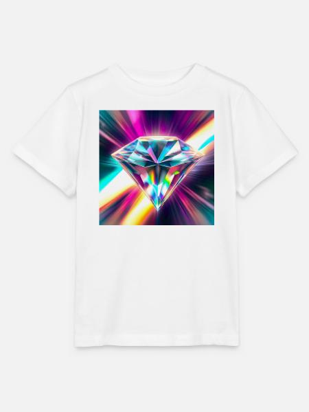 Diamant - Stanley/Stella Kinder T-Shirt MINI CREATOR  - Weiß