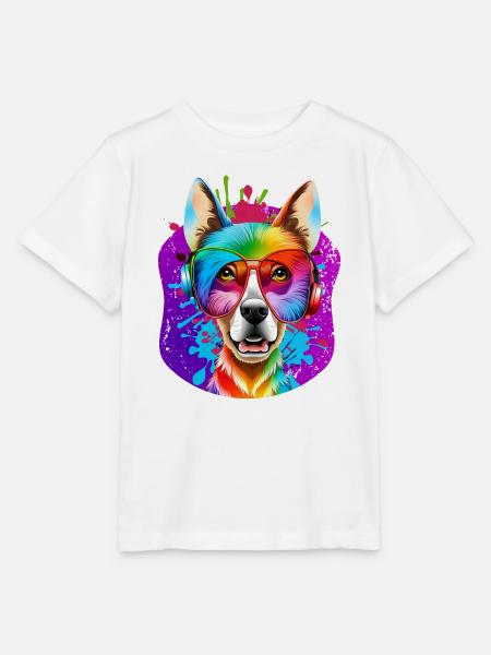 Hund - Stanley/Stella Kinder T-Shirt MINI CREATOR - Weiß
