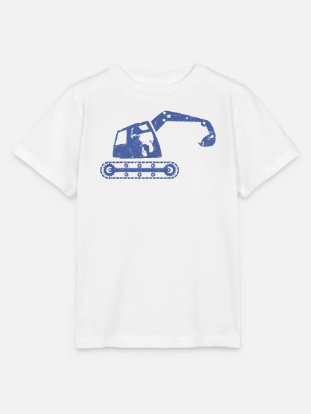 Bagger Baggerfahrer Baugeräteführer - Stanley/Stella Kinder T-Shirt MINI CREATOR  - Weiß