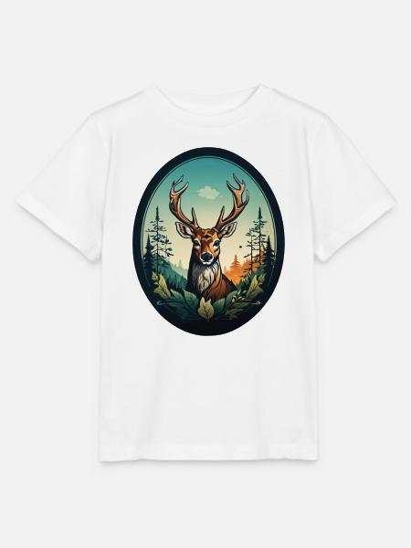 Rentier - Stanley/Stella Kinder T-Shirt MINI CREATOR - Weiß