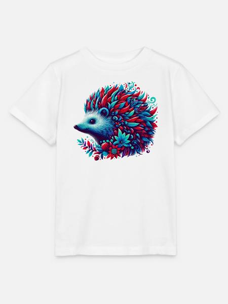 Igel - Stanley/Stella Kinder T-Shirt MINI CREATOR  - Weiß