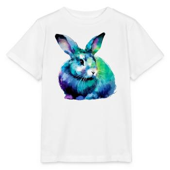 Kaninchen - Stanley/Stella Kinder T-Shirt MINI CREATOR  - Weiß - Vorne - Maike (125cm)