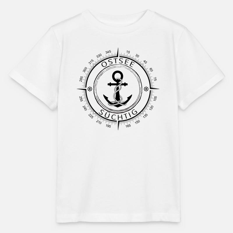 Ostsee Süchtig - Stanley/Stella Kinder T-Shirt MINI CREATOR - Weiß