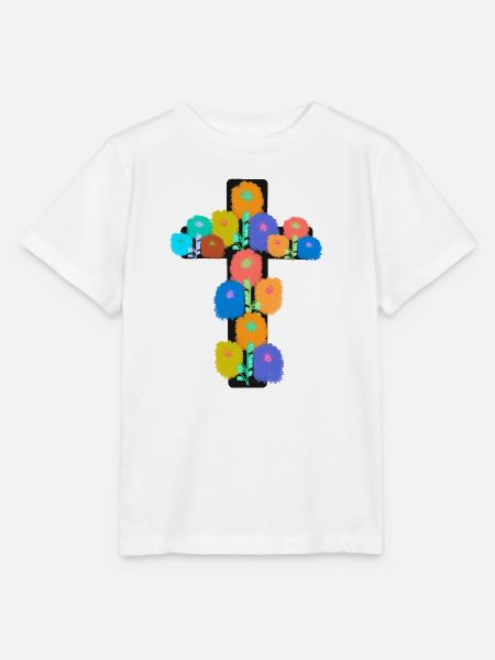 Beerdigung Trauer trauern Erlösung Jesus Erlöser - Stanley/Stella Kinder T-Shirt MINI CREATOR  - Weiß