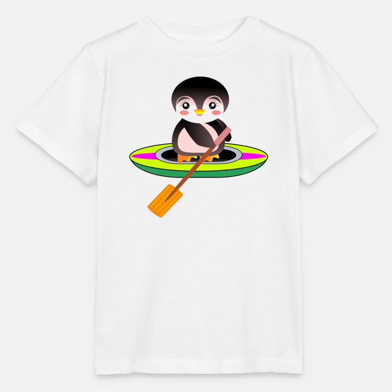 SUP - DEBOUT-UP PADDLE - T-shirt bio MINI CREATOR Stanley/Stella Enfant - blanc