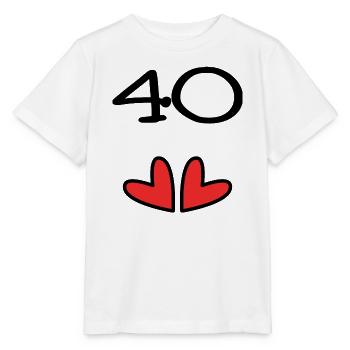 JAHRESTAG. ALLES GUTE ZUM GEBURTSTAG. ALLES GUTE ZUM GEBURTSTAG. - Stanley/Stella Kinder T-Shirt MINI CREATOR  - Weiß - Vorne - Maike (125cm)