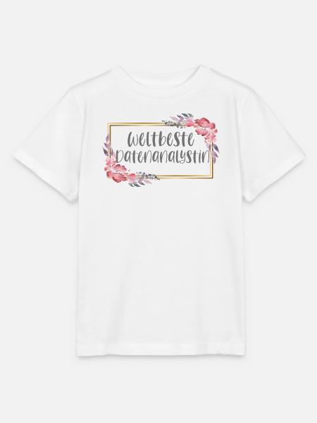 Datenanalystin Datenanalyse Geschenk - Stanley/Stella Kinder T-Shirt MINI CREATOR - Weiß
