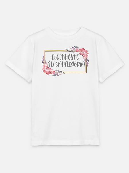 Altenpflegerin Pflegerin Mädchen Geschenk - Stanley/Stella Kinder T-Shirt MINI CREATOR - Weiß
