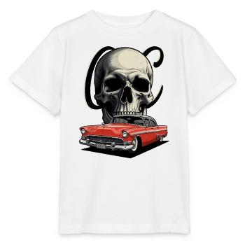 Classic Cars 1950 - Stanley/Stella MINI CREATOR Kids’ T-Shirt - white - Front - Maike (125cm)