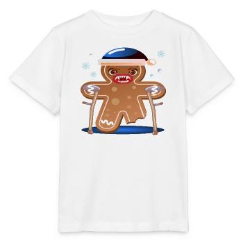 CHRISTMAS GET WELL SOON - WALKER CRUTCH - Stanley/Stella MINI CREATOR Kids’ T-Shirt - white - Front - Maike (125cm)